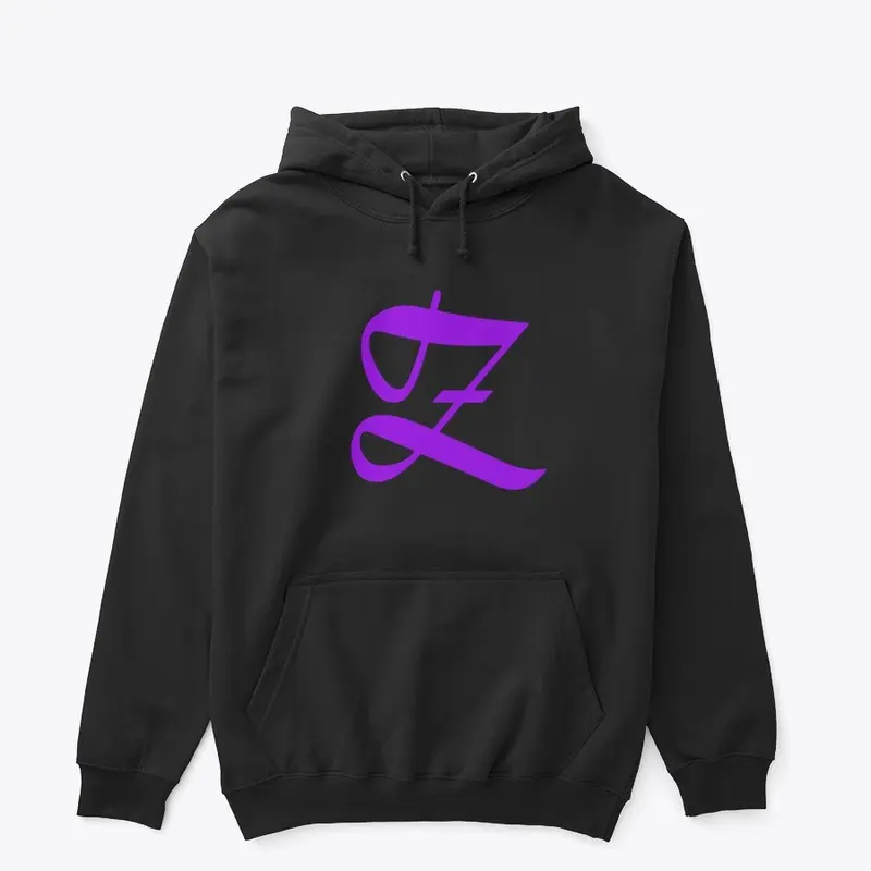 Black and Purple Hoodie